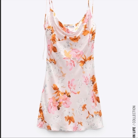 Zara Dresses & Skirts - Zara Satin Dress